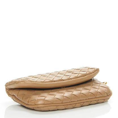 Bottega Veneta Nappa Intrecciato Pouch with Chain 3 of 5