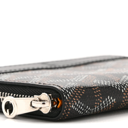 Goyard Goyardine Compact Wallet Black 9 of 10