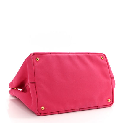 Prada Canapa Logo Tote Peonia 4 of 11