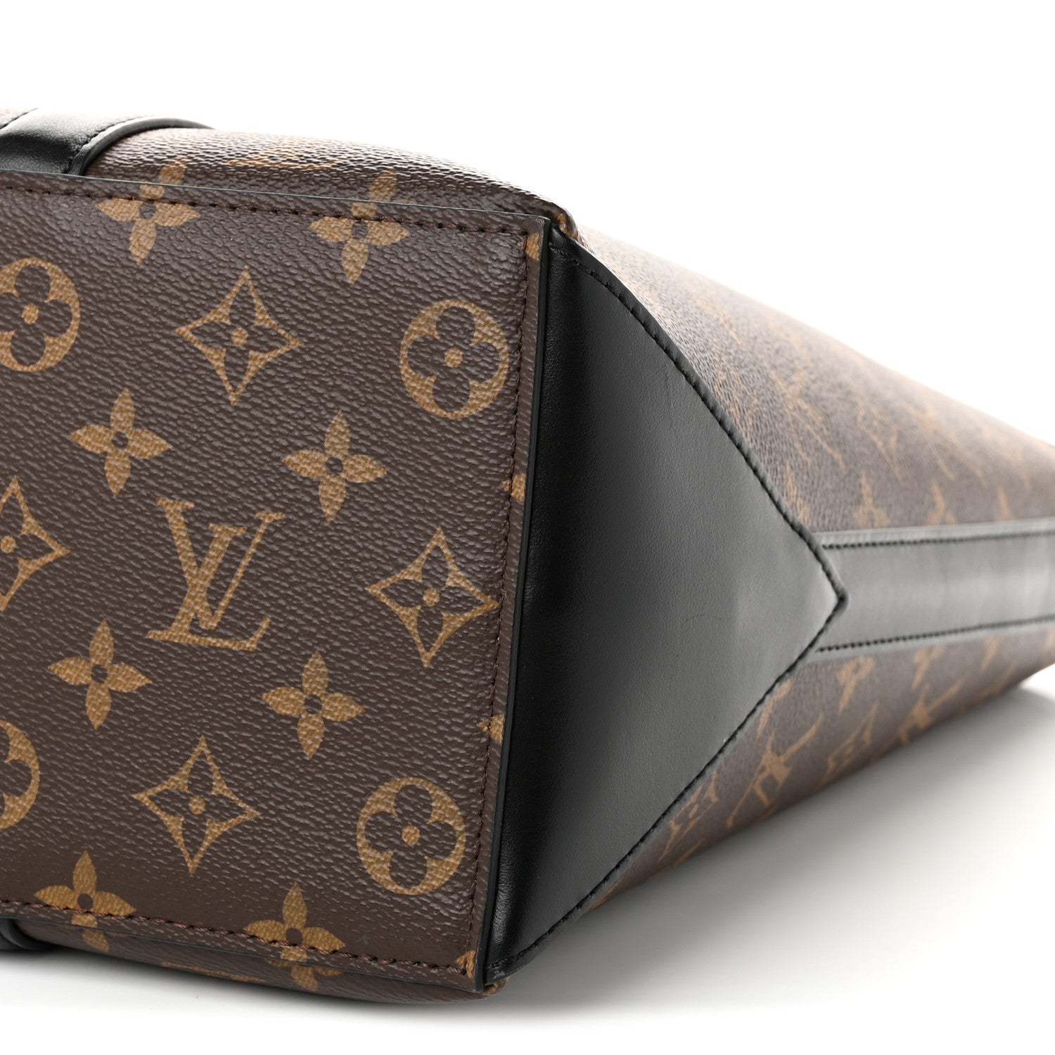 Louis Vuitton Monogram Macassar Weekend Tote PM 9 of 9
