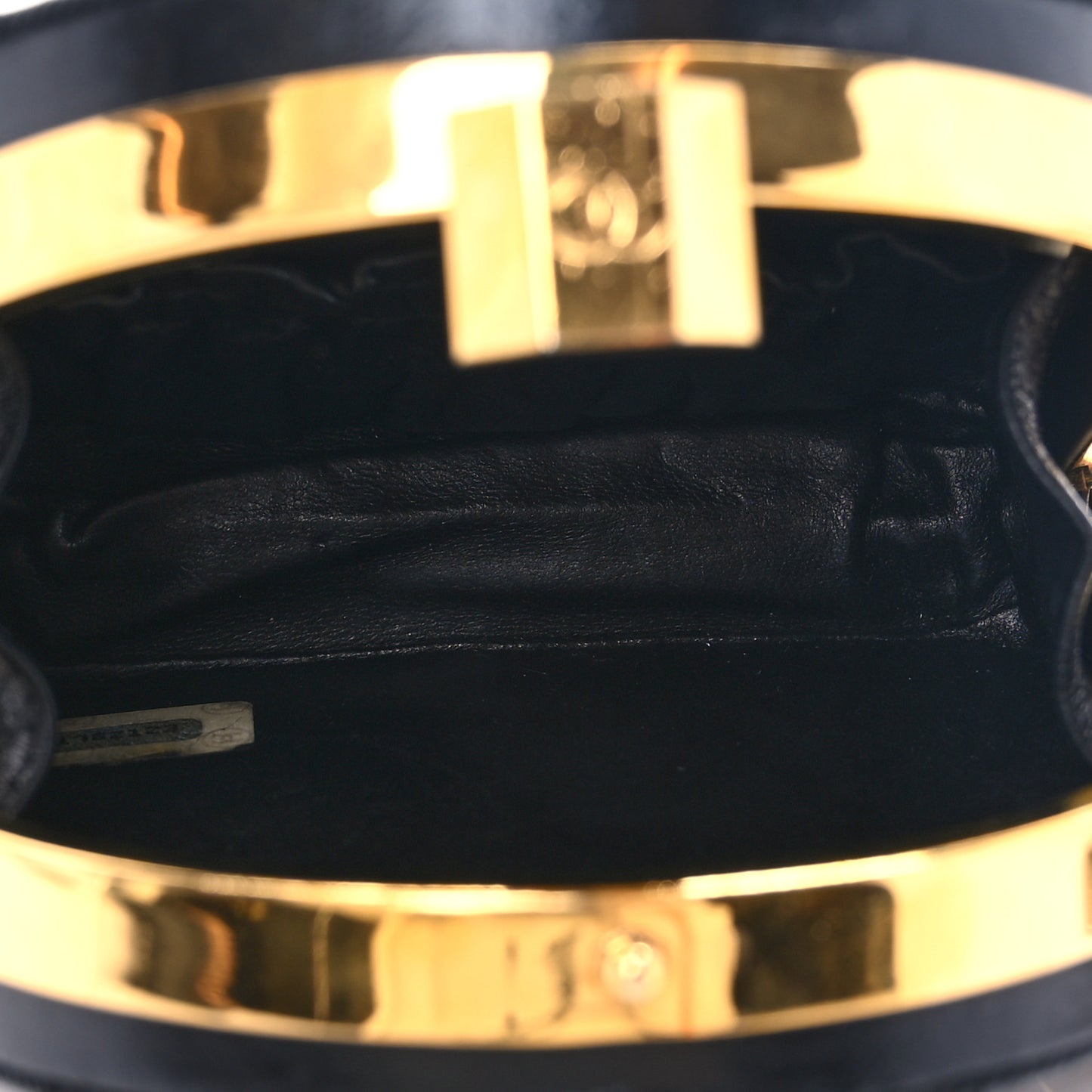 Grosgrain Mini Clutch Black