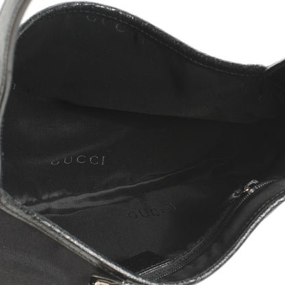 Gucci Canvas Small Jackie O Hobo Black 5 of 7