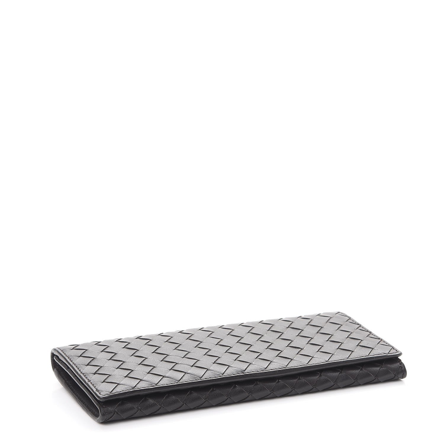 Bottega Veneta Nappa Intrecciato Continental Flap Wallet Ebano 4 of 9