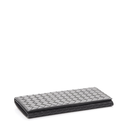 Bottega Veneta Nappa Intrecciato Continental Flap Wallet Ebano 4 of 9