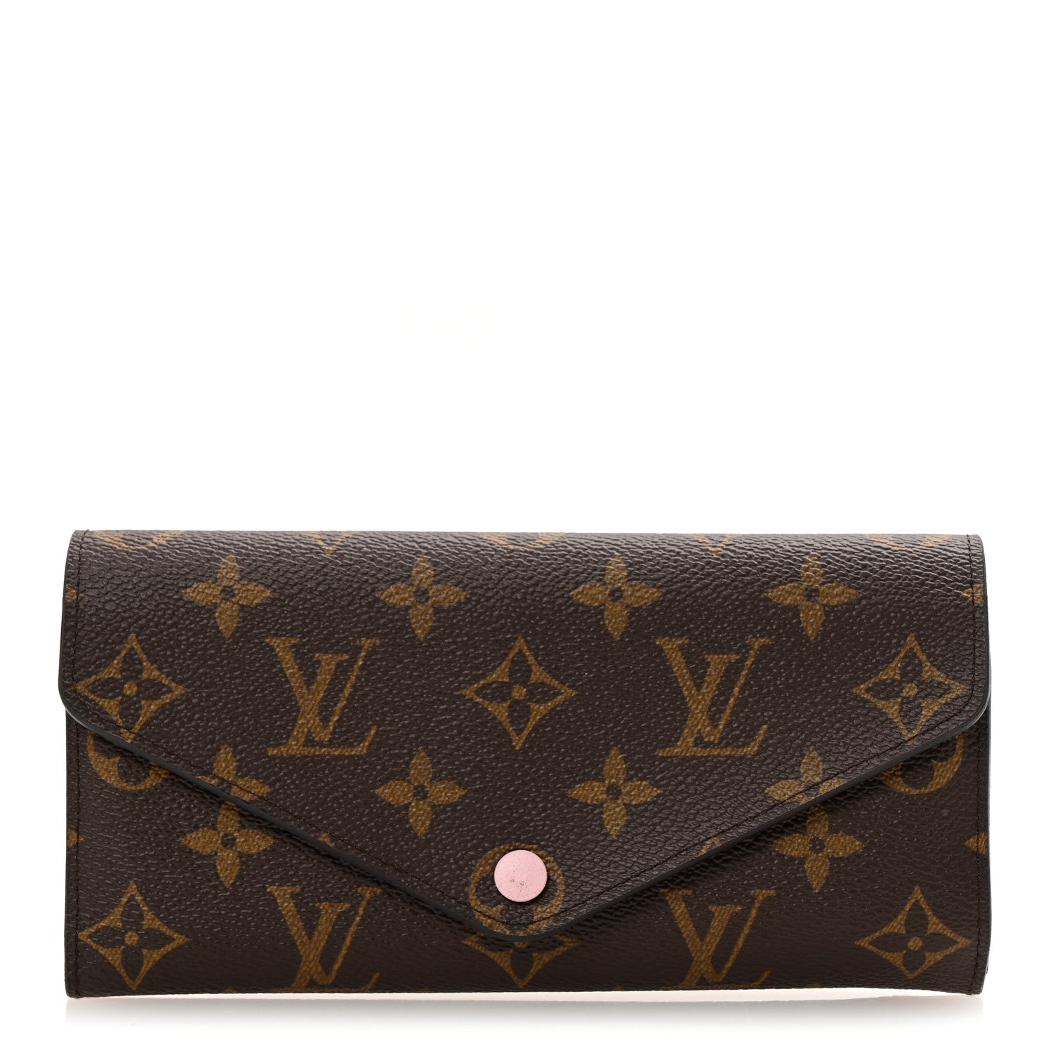 Louis Vuitton Monogram Josephine Wallet Rose Ballerine 1 of 11