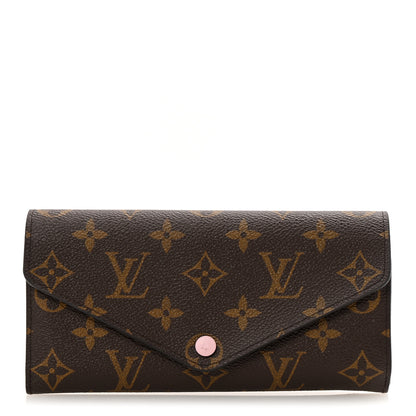 Louis Vuitton Monogram Josephine Wallet Rose Ballerine 1 of 11