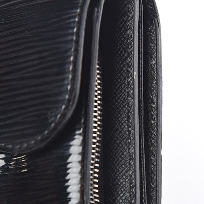 Louis Vuitton Electric Epi Joey Wallet Black 9 of 10