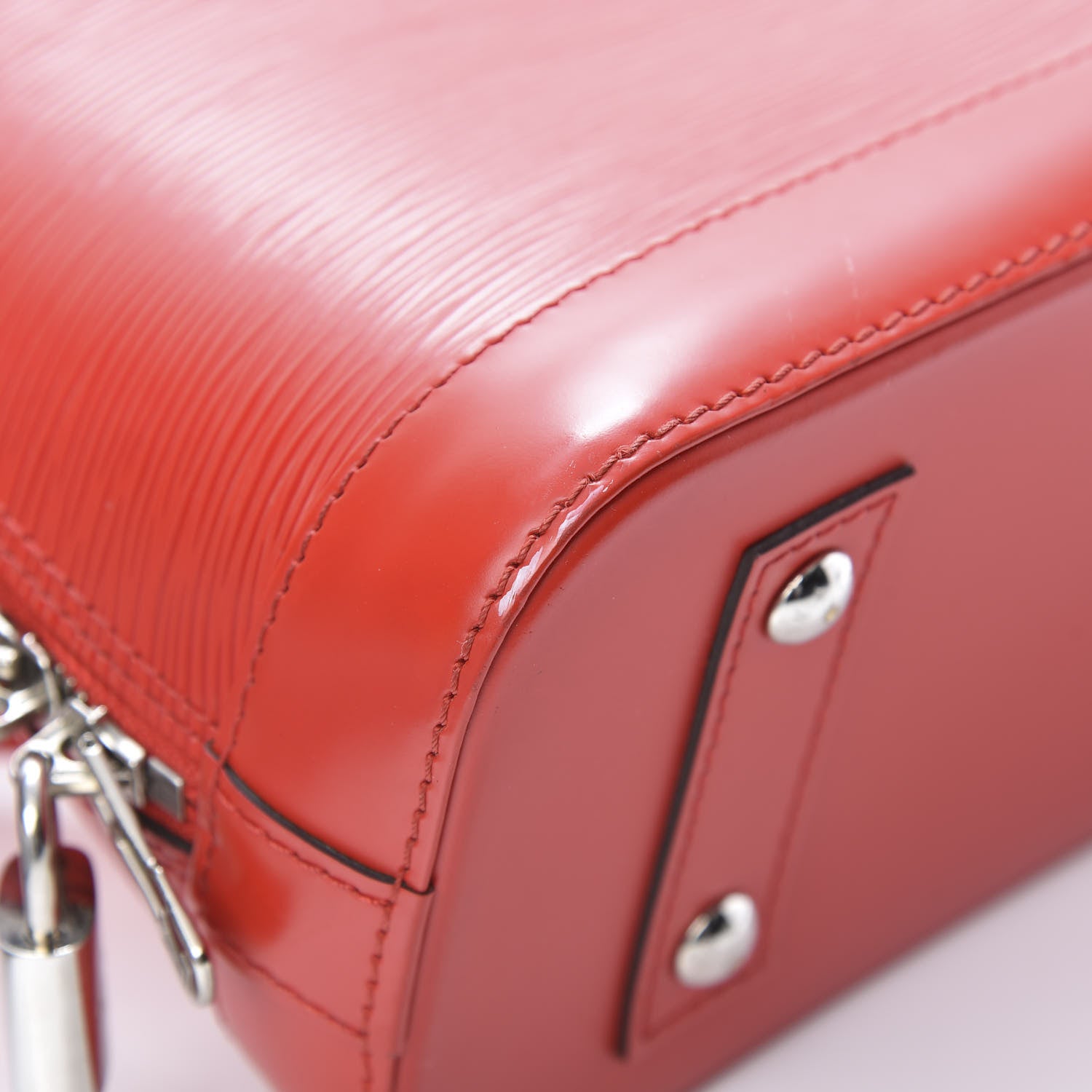 Louis Vuitton Epi Alma BB Coquelicot 9 of 14