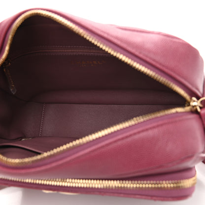 Chanel Caviar Quilted Medium Business Affinity Camera Case Dark Pink 5 of 13