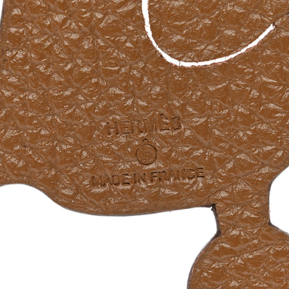 Hermes Epsom Togo Petit H Royal Poodle Bag Charm 3 of 3