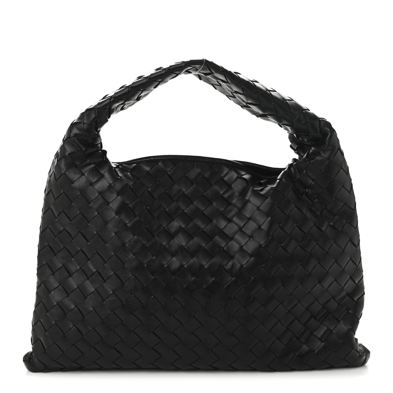 Bottega Veneta Calfskin Intrecciato Small Hop Black 1 of 10