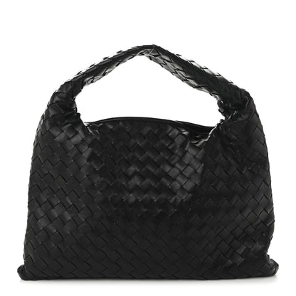 Bottega Veneta Calfskin Intrecciato Small Hop Black 1 of 10