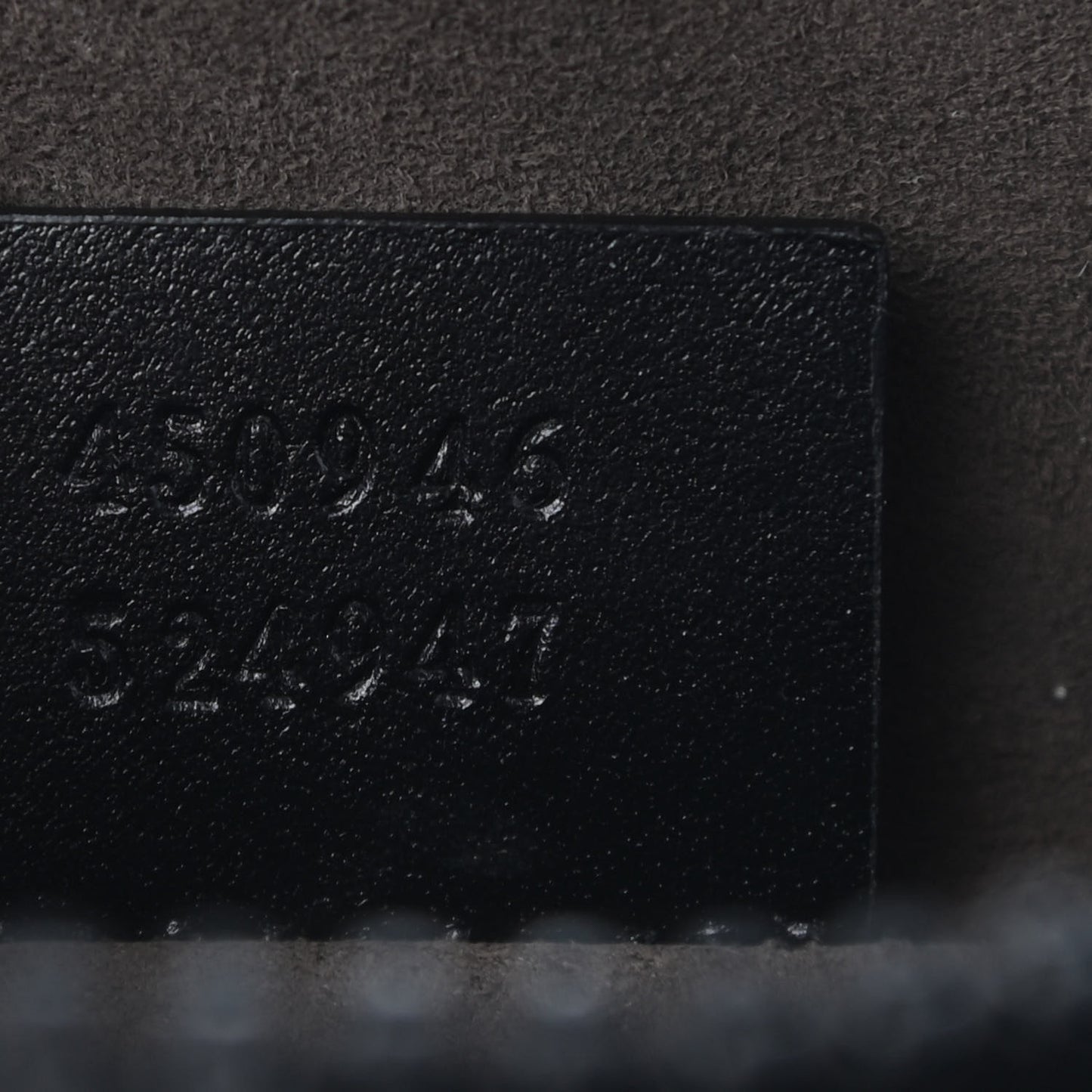 GG Supreme Monogram Belt Bag Black