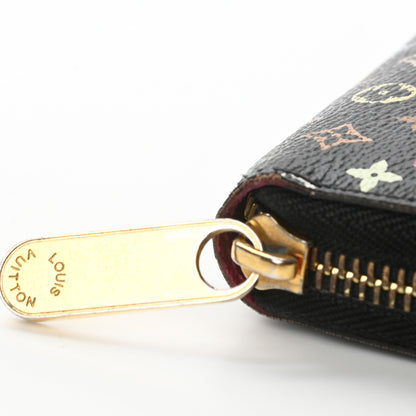 Louis Vuitton Monogram Multicolor Zippy Wallet Black Grenade 15 of 16