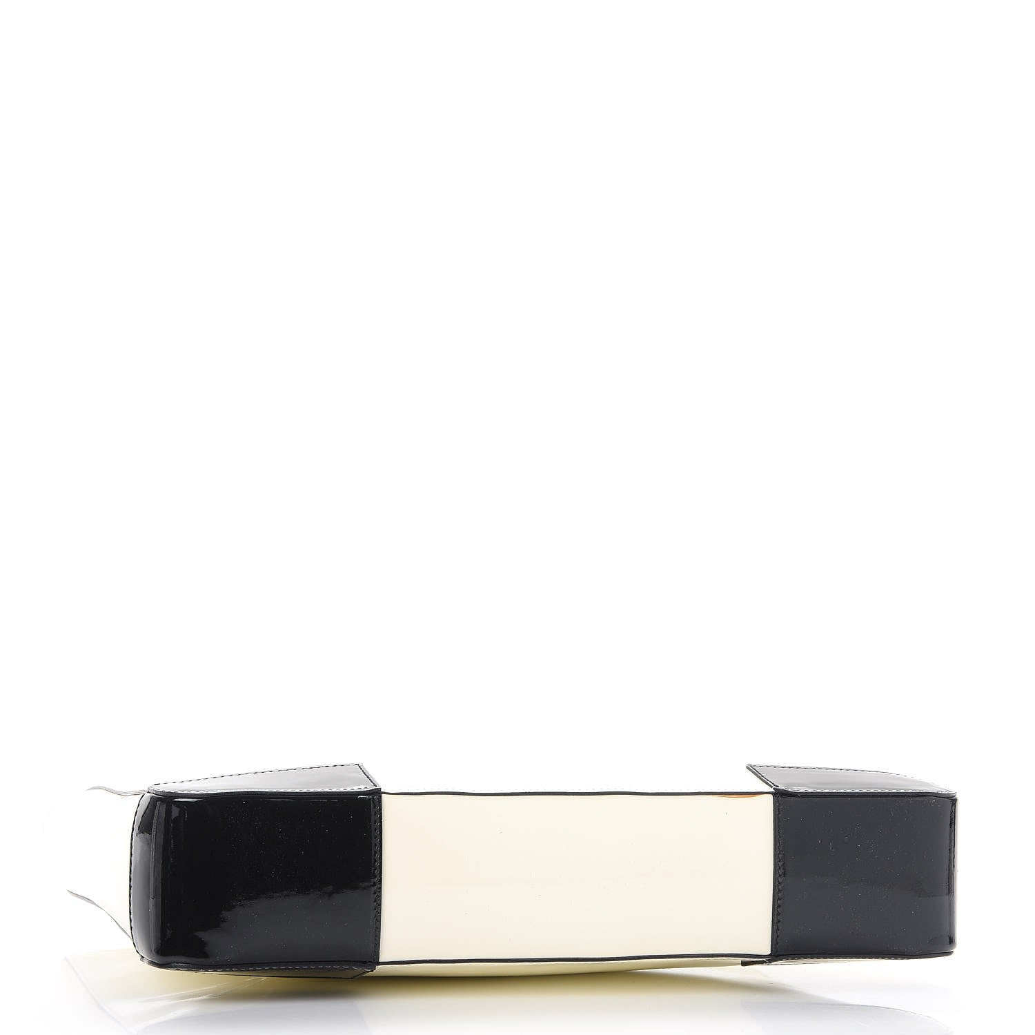 Gucci Patent G Tote White Black 4 of 9