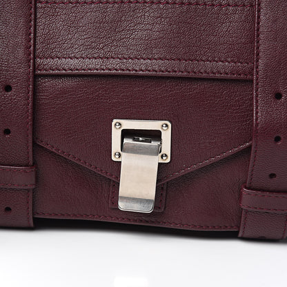Proenza Schouler Lambskin Tiny PS1 Satchel Oxblood 10 of 10