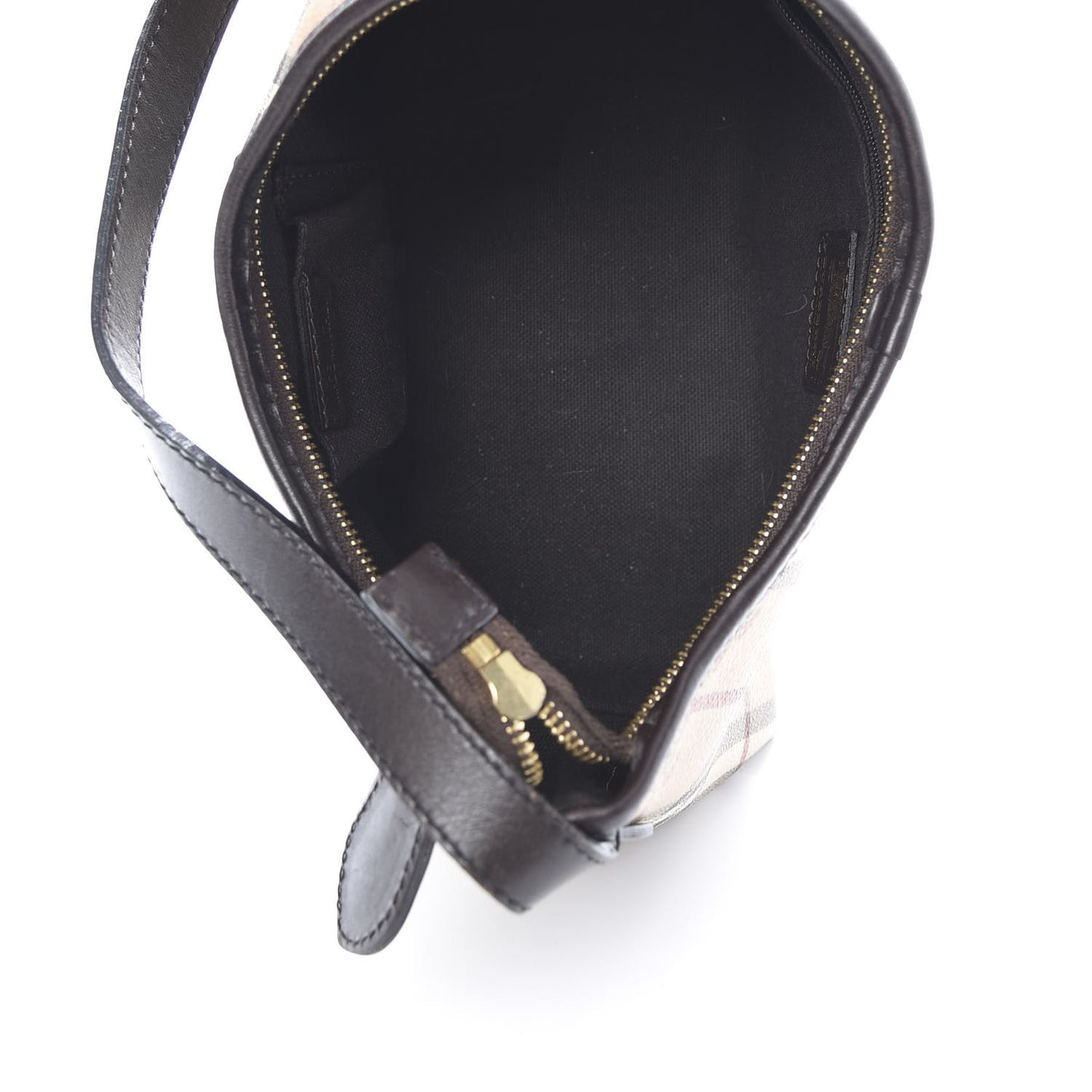 Haymarket Check Small Shoulder Bag Chocolate