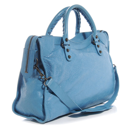 Balenciaga Agneau City Bleu Indigo 3 of 12