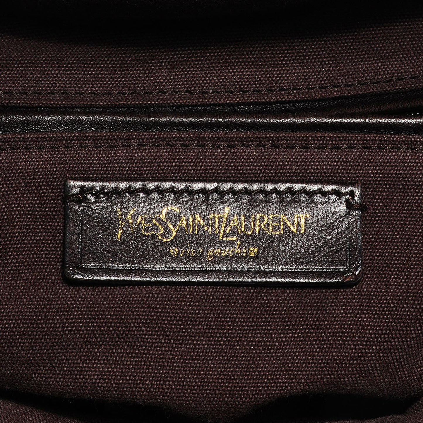 Crackled Leather Small Volcano Easy Sac Bronzo