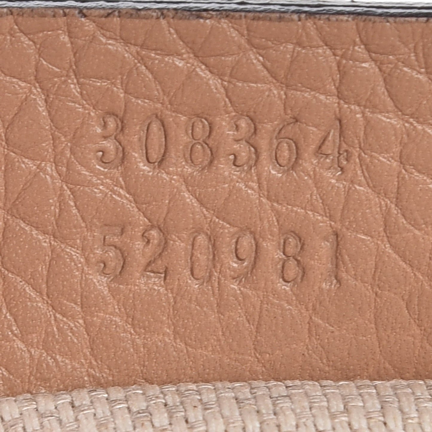 Pebbled Calfskin Small Soho Disco Bag Rose Beige