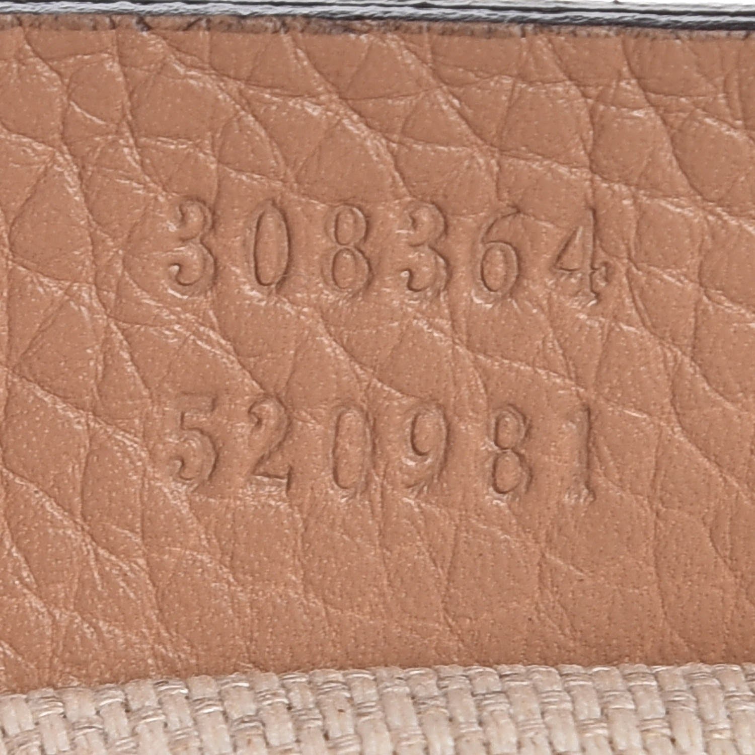 Gucci Pebbled Calfskin Small Soho Disco Bag Rose Beige 7 of 9