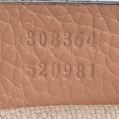 Gucci Pebbled Calfskin Small Soho Disco Bag Rose Beige 7 of 9