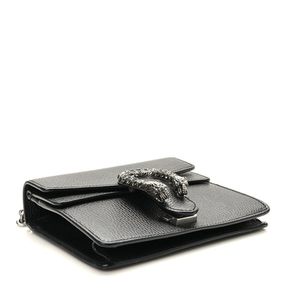 Gucci Calfskin Mini Dionysus Shoulder Bag Black 4 of 10
