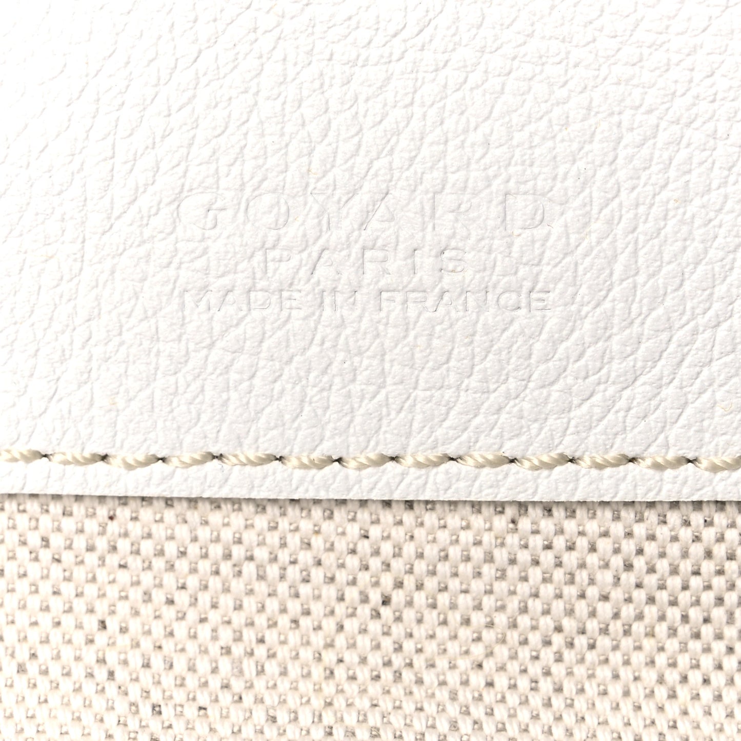 Goyardine Saint Louis PM White