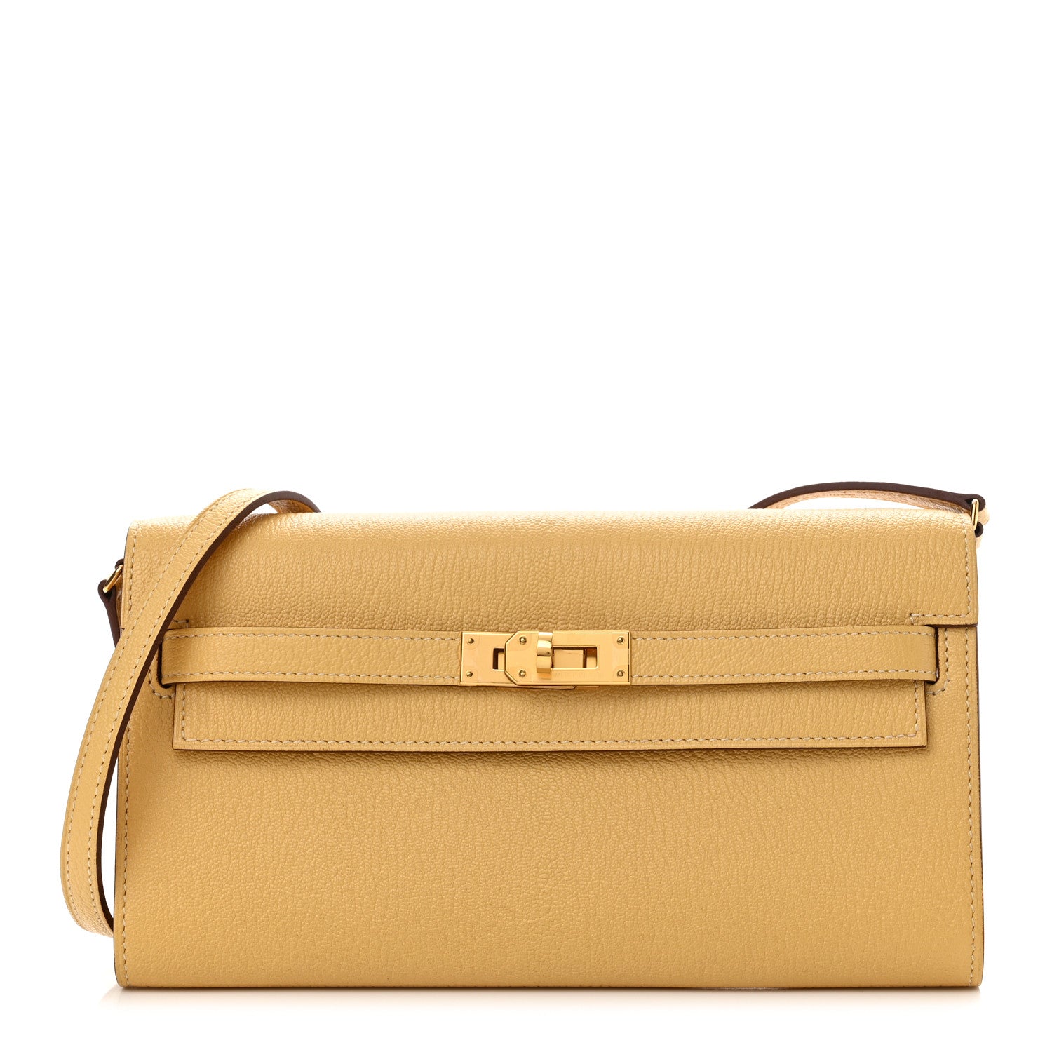 Hermes Chevre Mysore Kelly Wallet To Go Foin 1 of 12