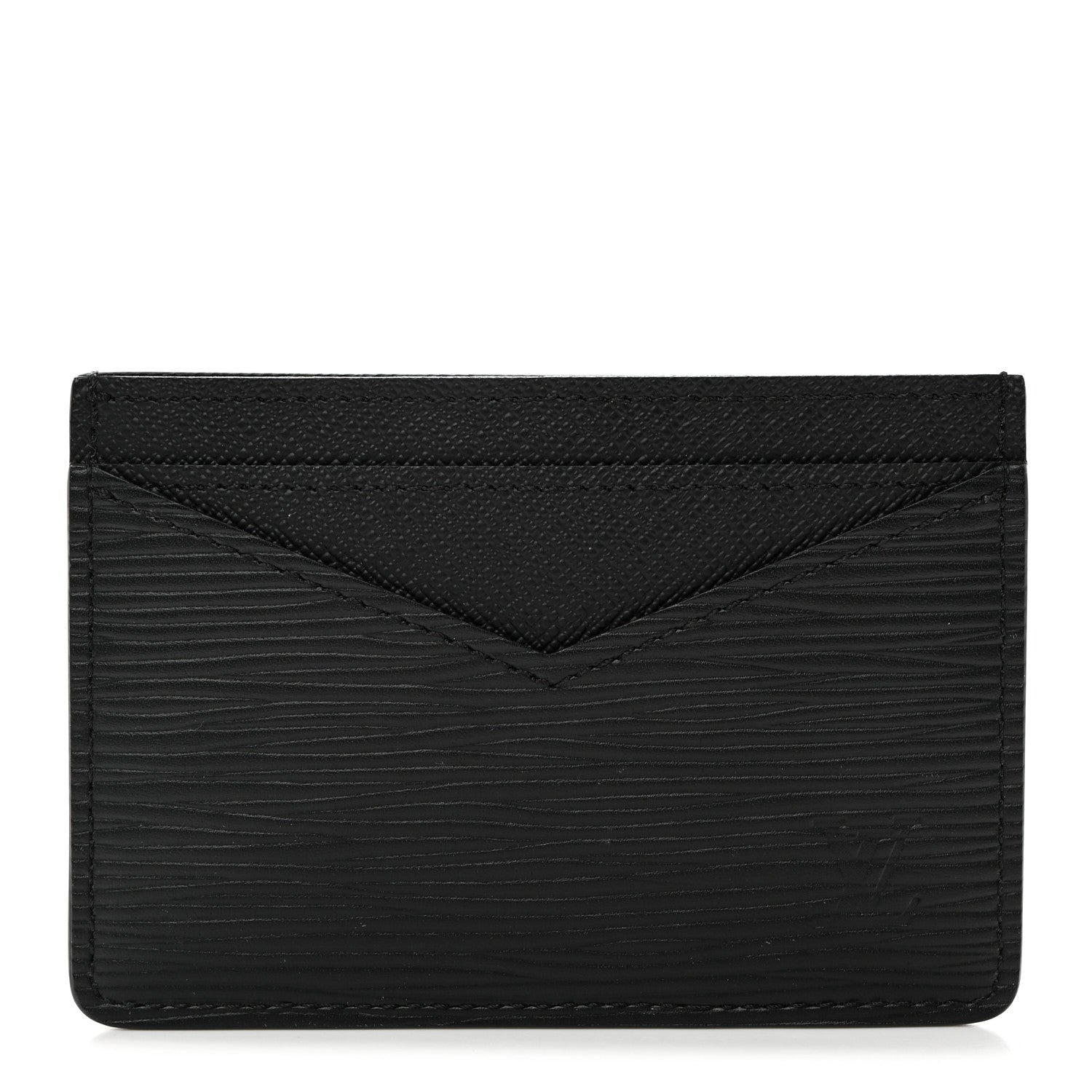 Louis Vuitton LOUIS VUITTON Epi Neo Porte-Cartes Card Holder Black 1 of 6
