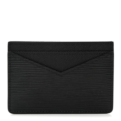 Louis Vuitton LOUIS VUITTON Epi Neo Porte-Cartes Card Holder Black 1 of 6