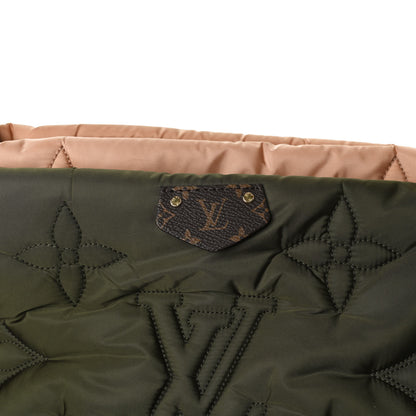 Louis Vuitton Econyl Monogram Pillow Maxi Multi Pochette Accessories Kaki Beige 6 of 11