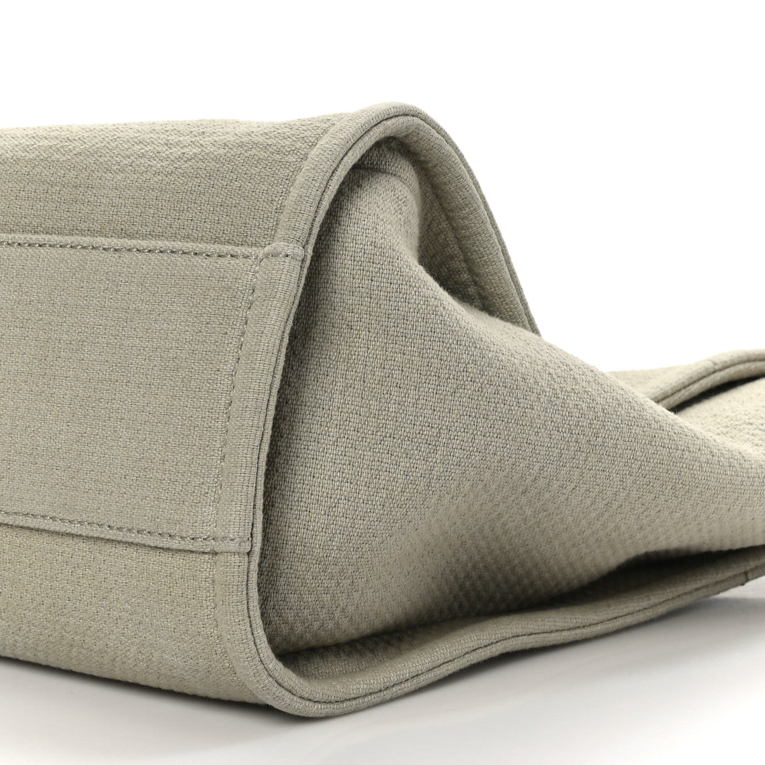 Chanel Mixed Fibers Small Deauville Tote Light Grey 10 of 10