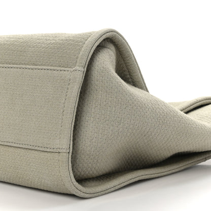 Chanel Mixed Fibers Small Deauville Tote Light Grey 10 of 10
