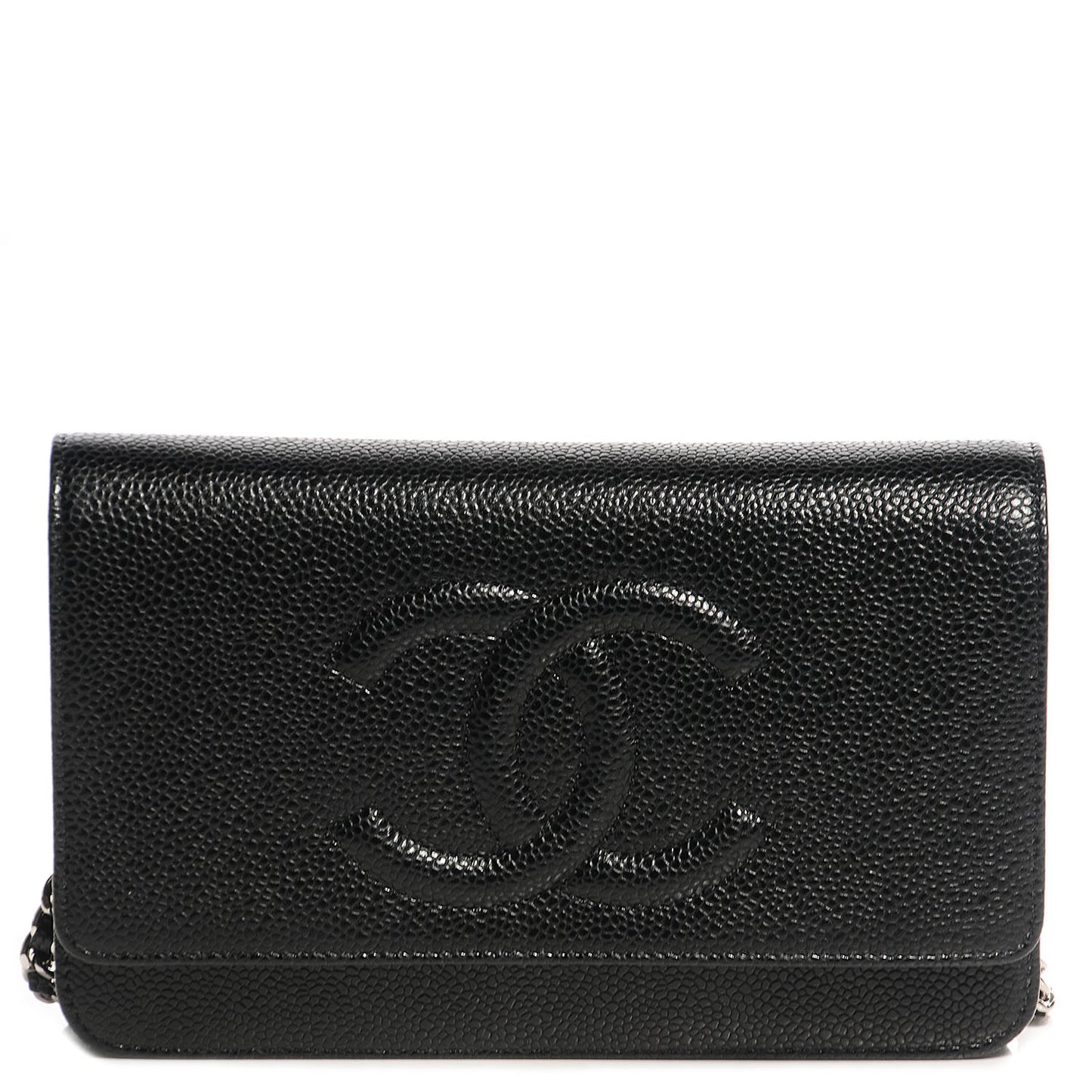 Caviar Timeless CC Wallet on Chain WOC Black