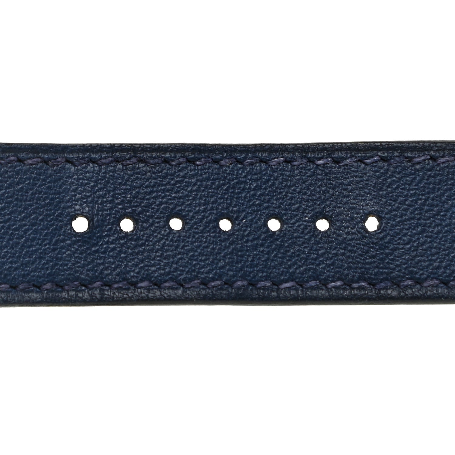 Hermes Swift 40mm Apple Watch Single Tour Band Bleu Navy 7 of 10