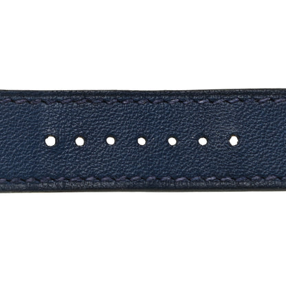Hermes Swift 40mm Apple Watch Single Tour Band Bleu Navy 7 of 10