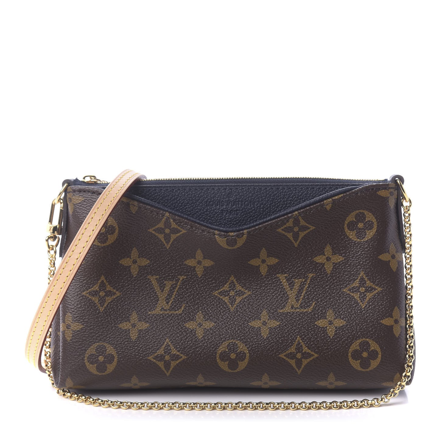 Monogram Pallas Clutch Blue Marine