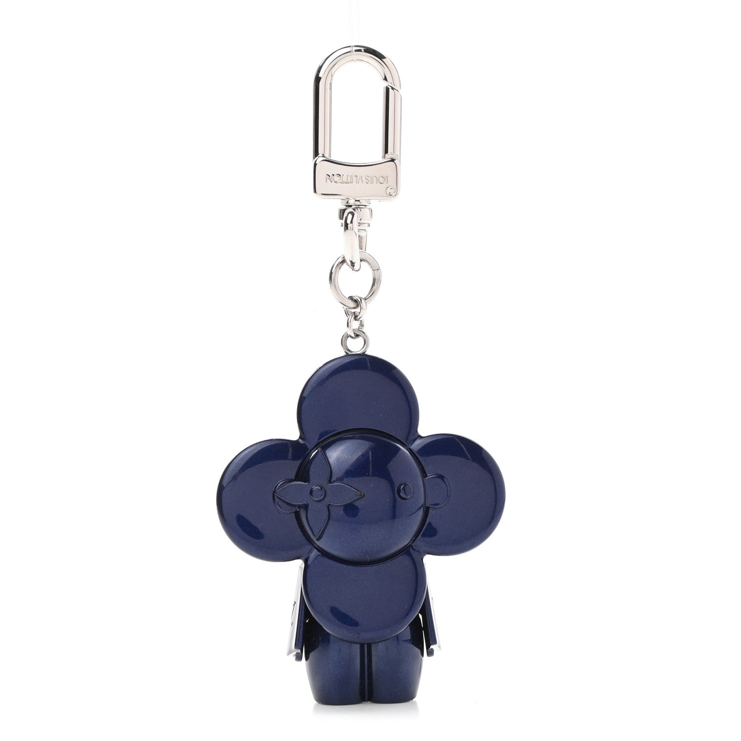 Louis Vuitton Metal Vivienne Bag Charm Key Holder Blue Marine 1 of 4