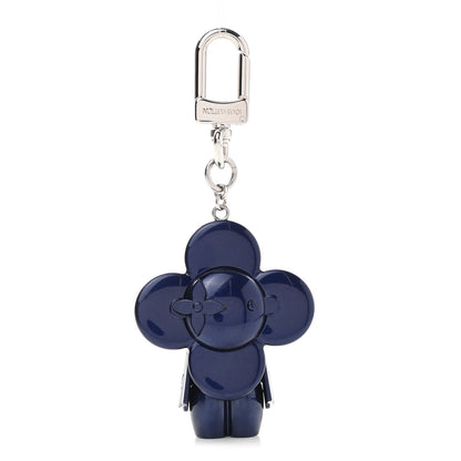 Louis Vuitton Metal Vivienne Bag Charm Key Holder Blue Marine 1 of 4