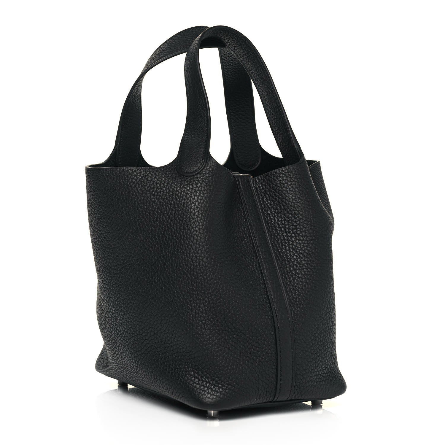 Hermes Taurillon Clemence Picotin Lock 18 PM Black 3 of 10