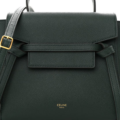 Celine Grained Calfskin Nano Belt Bag Amazone 8 of 13
