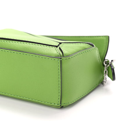 Loewe Calfskin Nano Puzzle Bag Apple Green 8 of 8