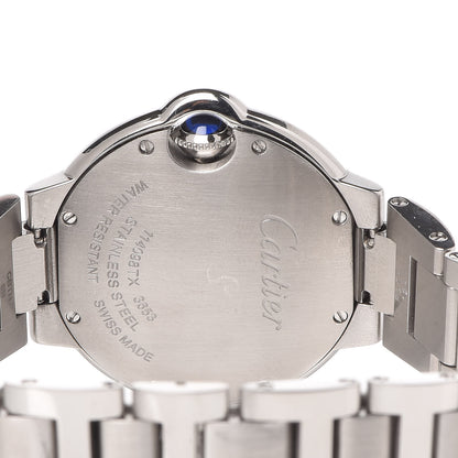 Cartier Stainless Steel 33mm Ballon Bleu De Quartz Watch 5 of 7