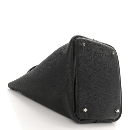 Hermes Taurillon Clemence Picotin Lock 22 MM Black 4 of 12