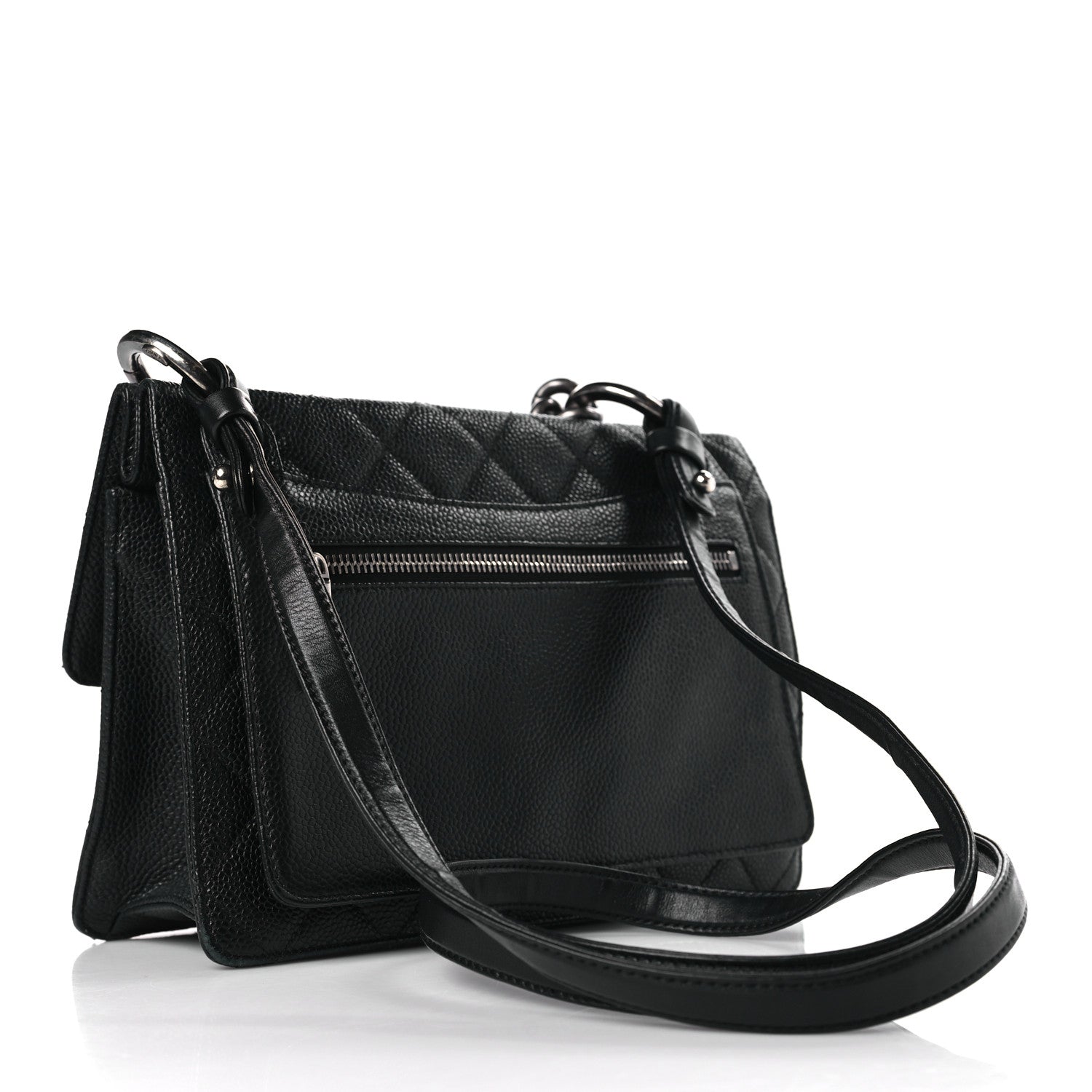 Chanel Caviar Quilted Medium Retro Class Flap Black 3 of 9