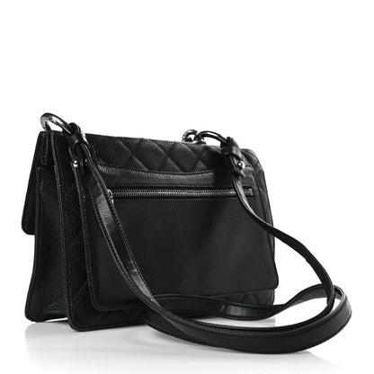 Chanel Caviar Quilted Medium Retro Class Flap Black 3 of 9