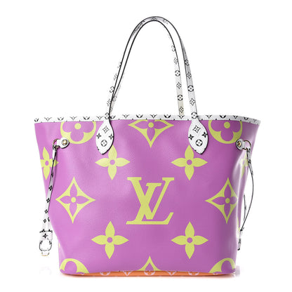 Louis Vuitton Monogram Giant Neverfull MM Pink Lilac 1 of 10