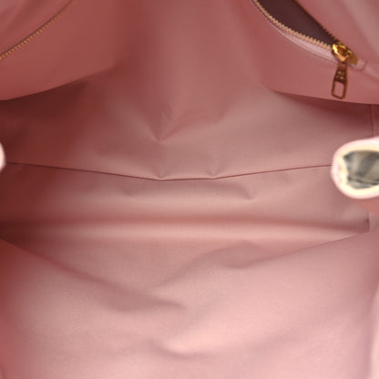 Louis Vuitton Damier Azur Graceful MM Rose Ballerine 4 of 9