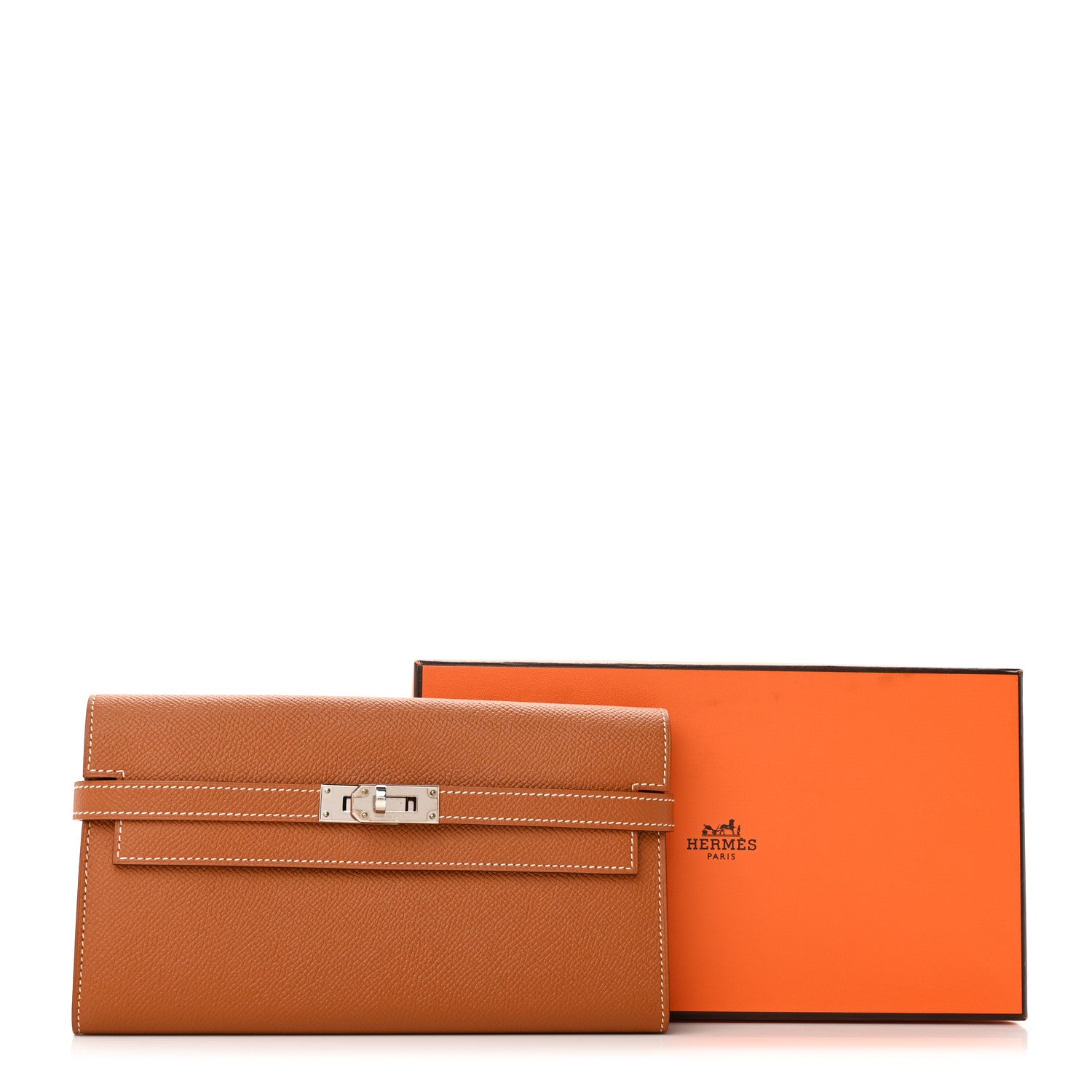 Hermes Epsom Kelly Longue Wallet Gold 11 of 11